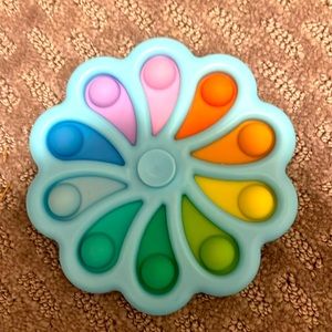 This is a poppet fidget spinner